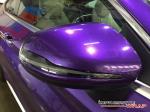 Mercedes-Benz C250 Coupe Gloss Metallic Purple by Impressive Wrap 2016 года